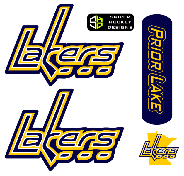 2023-24 Prior Lake Youth Helmet Decals