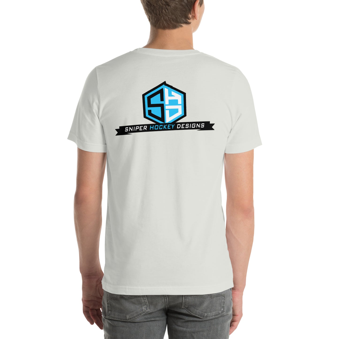 2024 Sniper Hockey Designs T-Shirt Blue Logo