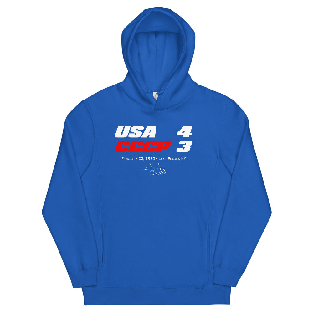 USA 4 CCCP 3 Hoodie